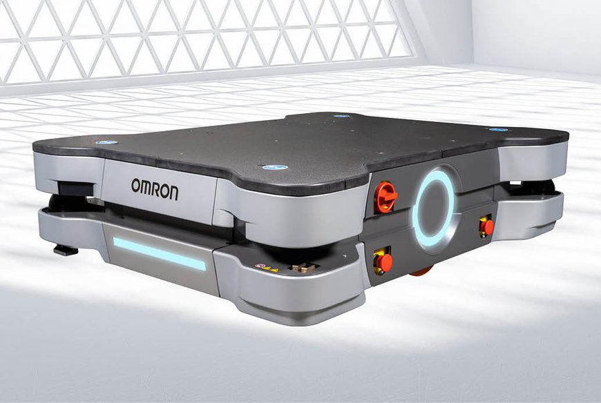 OMRON presenta los nuevos robots móviles autónomos de la serie MD para cargas útiles medias